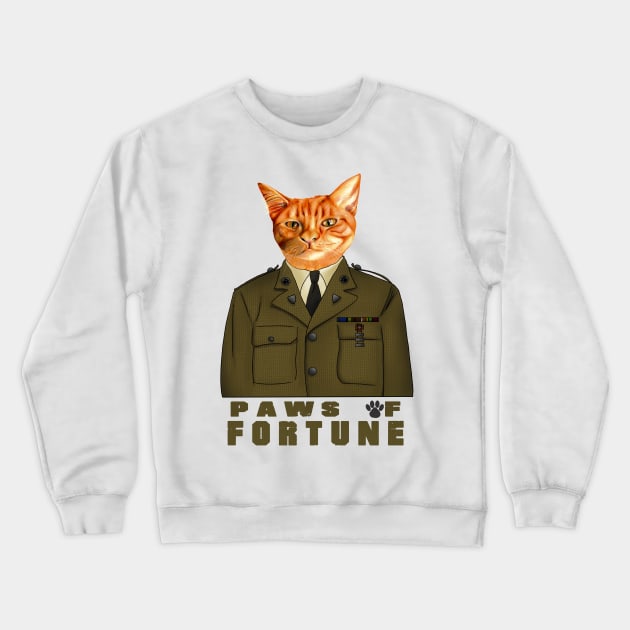 Paws of Fortune Crewneck Sweatshirt by Apatche